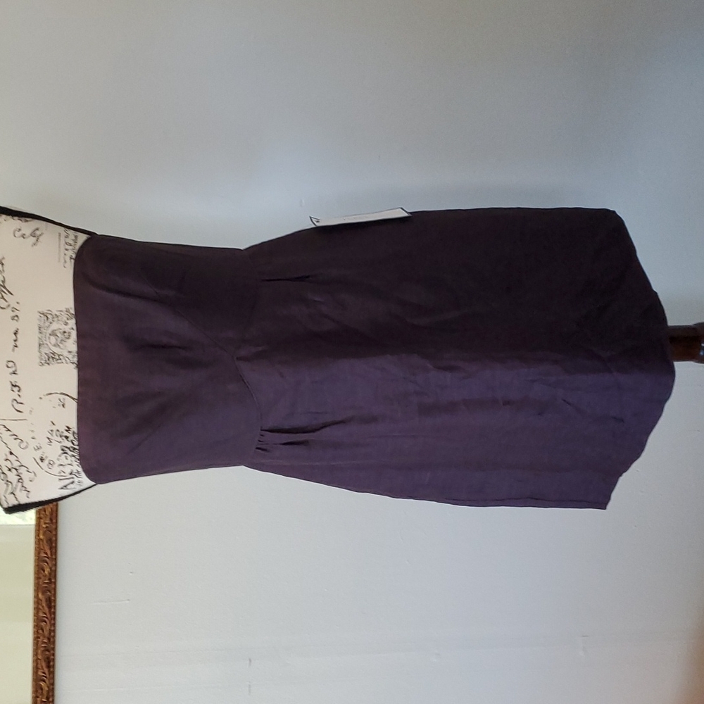 J. Crew sleeveless purple dress